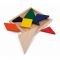 3704 | Puzzle legno tangram