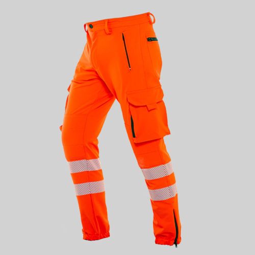 BC132 | Pantalone alta visibilità elasticizzato BC132 | Pantalone alta visibilità elasticizzato