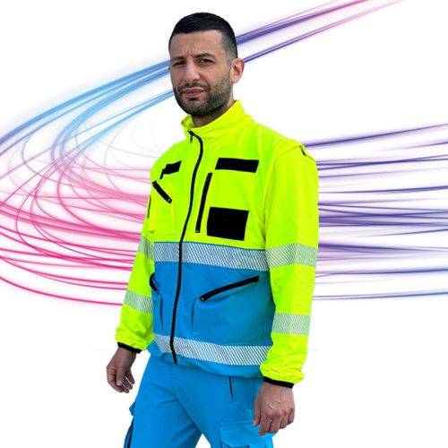 BC135 | Giacca alta visibilità elasticizzata Misericordia