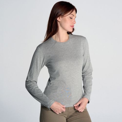 TSRLCMFLS | Regular lady t-shirt manica lunga