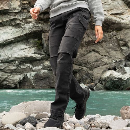 AUSTIN LADY | Pantalone jeans multitasche elasticizzato