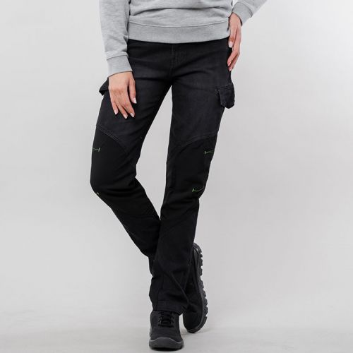 AUSTIN TECH LADY | Pantalone jeans multitasche elasticizzato donna