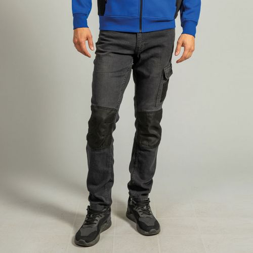 DENVER TECH | Pantalone jeans elasticizzato multitasche