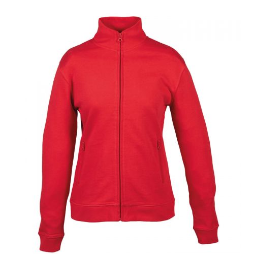 GEORGIA LADY | Felpa donna leggera con zip lunga