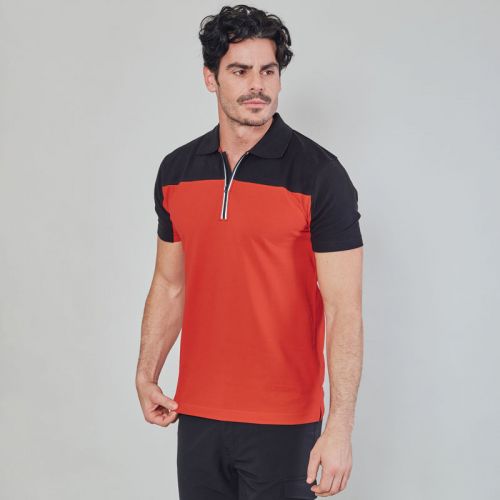 GORIZIA | Polo piquè bicolore