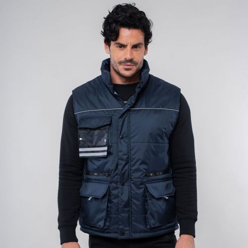 HOLLAND | Gilet in polyestere pongee impermeabile