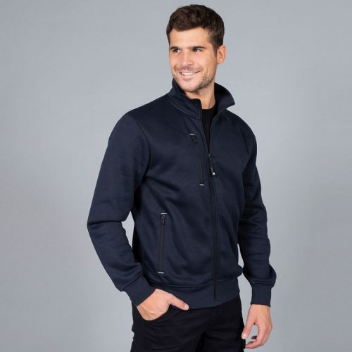 ILLINOIS | Felpa zip lunga