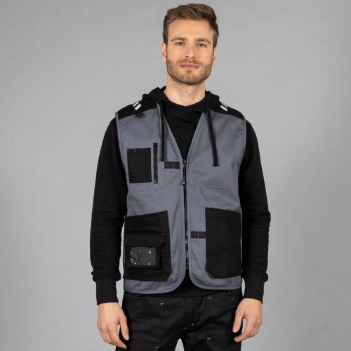 KENIA | Gilet multitasche elasticizzato