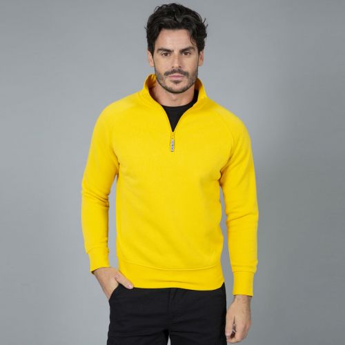 KIOTO MAN | Felpa mezza zip