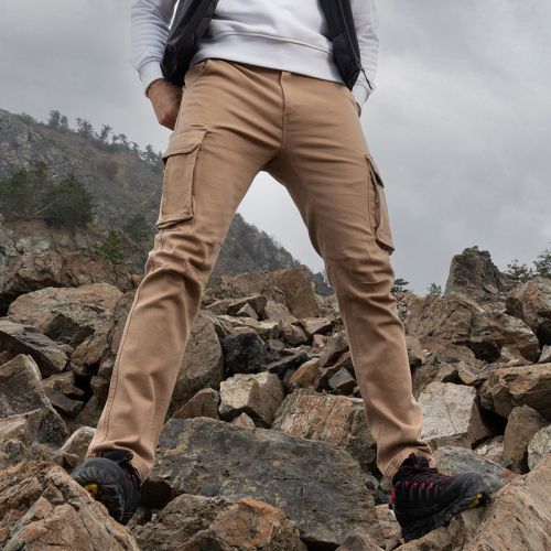 LITUANIA | Pantalone multitasche elasticizzato