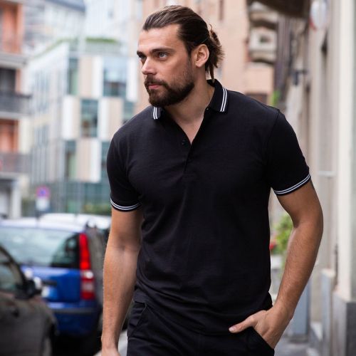 MAIORCA | Polo manica corta in jersey