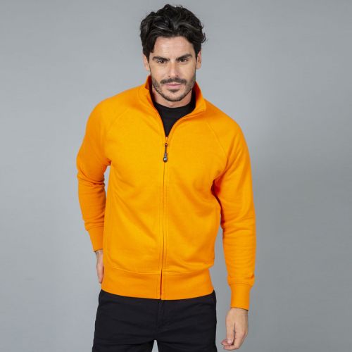 MALESIA MAN | Felpa zip lunga