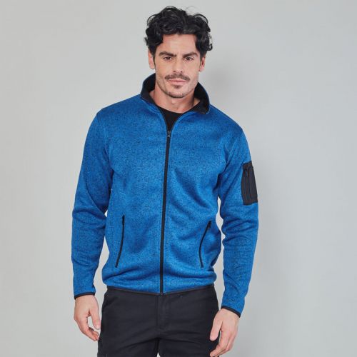 MOENA | Maglia zip lunga in knitted fleece MOENA | Maglia zip lunga in knitted fleece