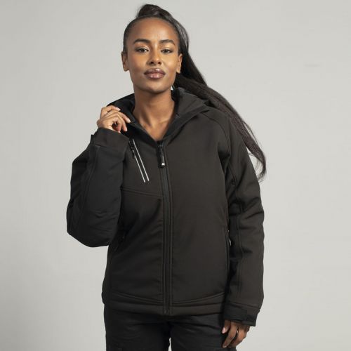 MONTEBIANCO HEAVY LADY | Giubbotto imbottito in softshell impermeabile donna MONTEBIANCO HEAVY LADY | Giubbotto imbottito in softshell impermeabile donna