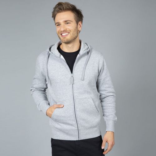 OKLAHOMA MAN | Felpa cappuccio e zip lunga