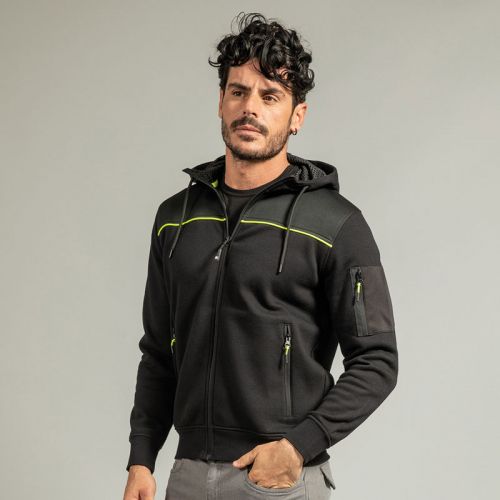 OREGON | Felpa cappuccio e zip OREGON | Felpa cappuccio e zip