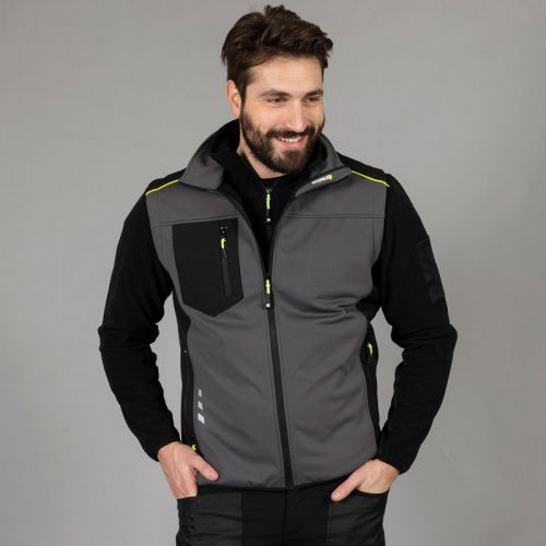 PINZOLO | Gilet in softshell impermeabile
