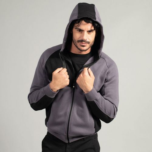 POLONIA MAN | Felpa con cappuccio e zip lunga POLONIA MAN | Felpa con cappuccio e zip lunga