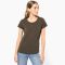K3013 | T-shirt aderente donna girocollo