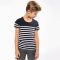 K3035 | T-shirt bambino stile marinaio a righe