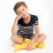 K3035 | T-shirt bambino stile marinaio a righe