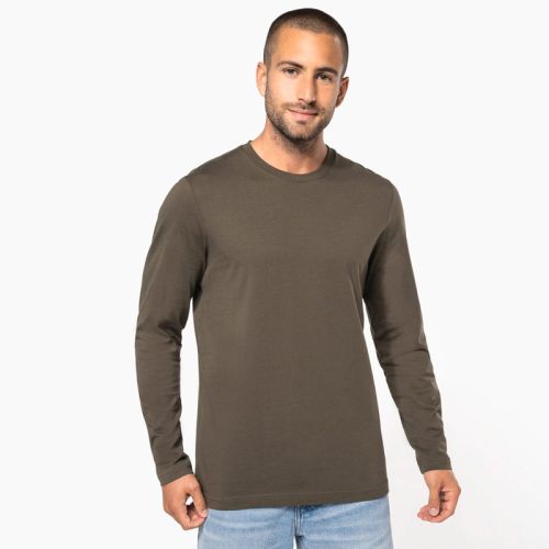 K359 | T-shirt uomo maniche lunghe scollo tondo