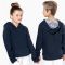 K4014 | Felpa bambino con cappuccio a motivi