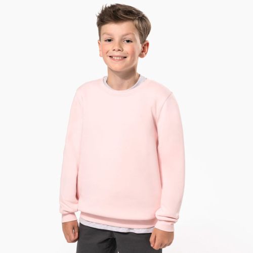 K4026 | Felpa girocollo ecosostenibile bambino