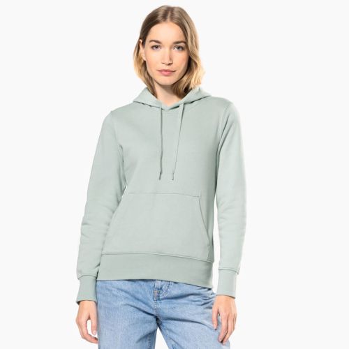 K4028 | Felpa donna con cappuccio ecosostenibile