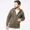 K454 | Felpa cappuccio full zip