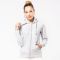 K464 | Felpa donna cappuccio full zip