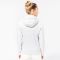 K464 | Felpa donna cappuccio full zip