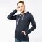 K465 | Felpa donna con cappuccio