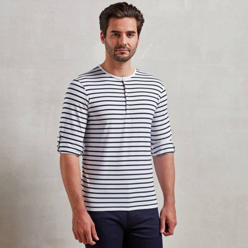 PR218 | T-shirt uomo con maniche arrotolabili PR218 | T-shirt uomo con maniche arrotolabili