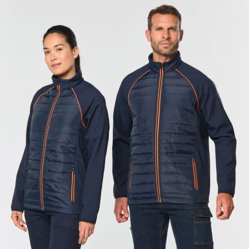 WK6147 | Giubbino daytoday unisex bimateriale