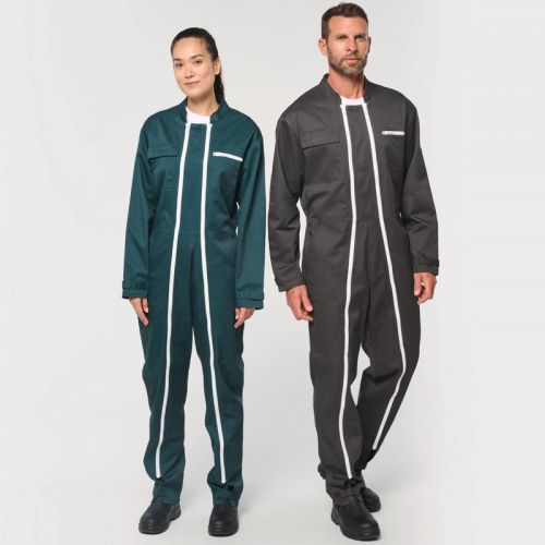 WK830 | Tuta unisex con doppia zip