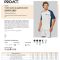 PA4030 | T-shirt uomo da padel bicolore