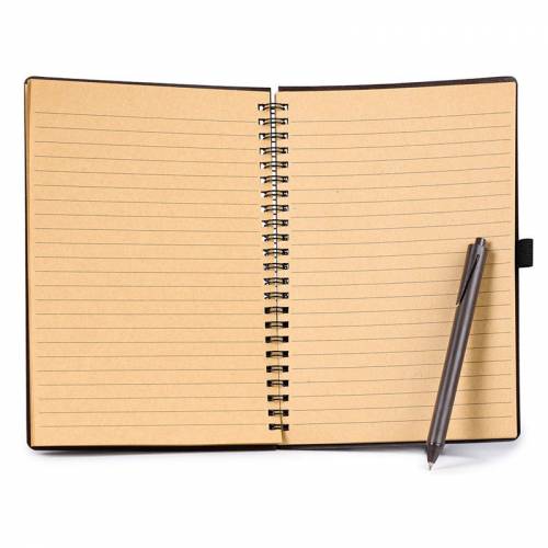 S26508 | Blocco appunti in carta kraft e fondi di caffè