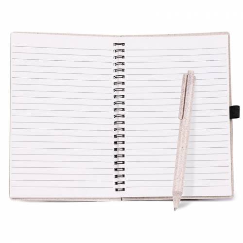 S26512 | Blocco appunti in carbonato di calcio e paglia di grano S26512 | Blocco appunti in carbonato di calcio e paglia di grano