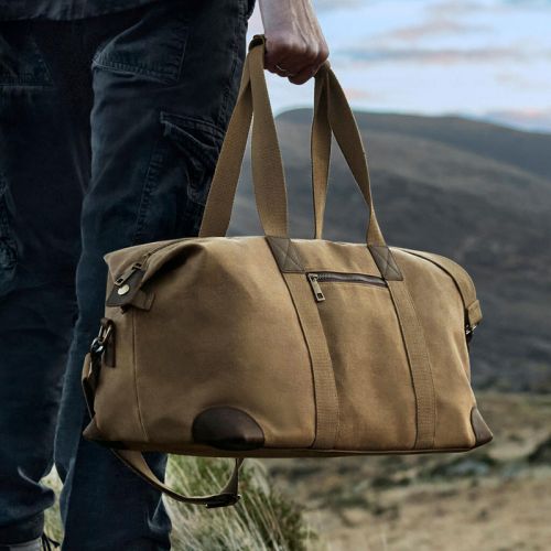 QD650 | Borsone heritage waxed canvas