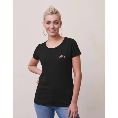 011432J | T-shirt donna vintage logo piccolo