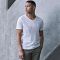 TJ8006 | T-shirt uomo fashion con scollo a v