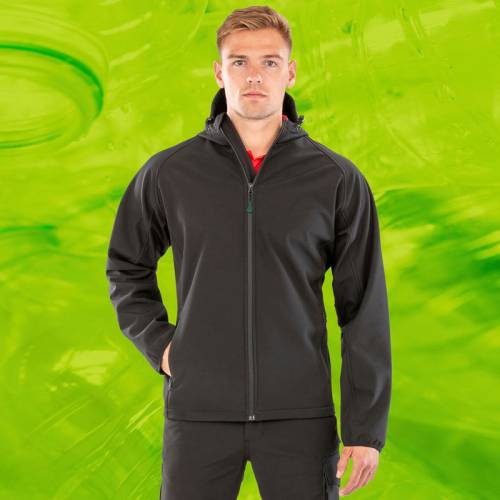 R911M | Softshell riciclato 3 strati con cappuccio R911M | Softshell riciclato 3 strati con cappuccio