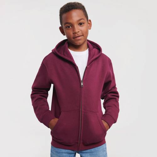 266B | Felpa bambino con cappuccio e zip authentic