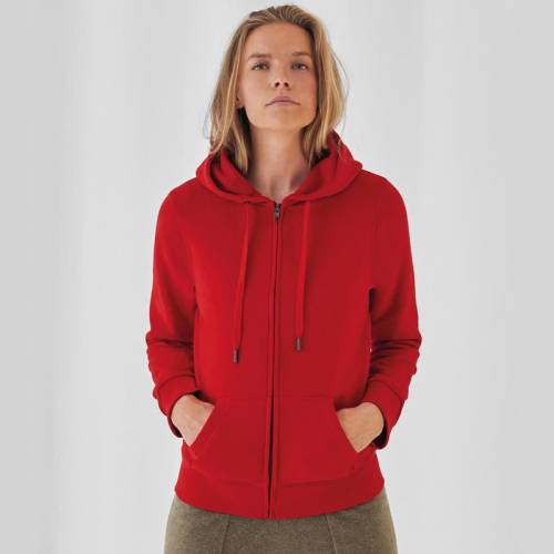 CWW03Q | Felpa donna con cappuccio e zip queen CWW03Q | Felpa donna con cappuccio e zip queen