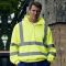HVK06 | Pile hi-vis con zip 1/4