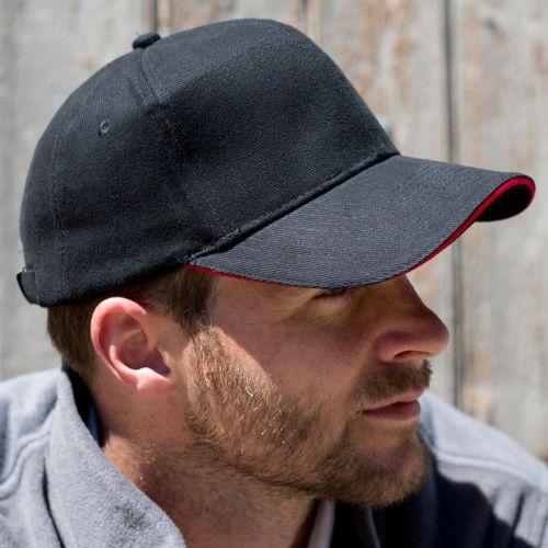 RC025P | Cappellino in cotone pettinato sandwich