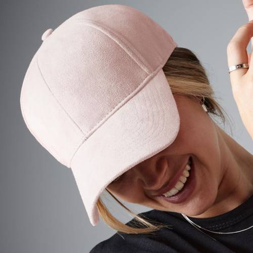 Berretto faux suede 6 pannelli | B656