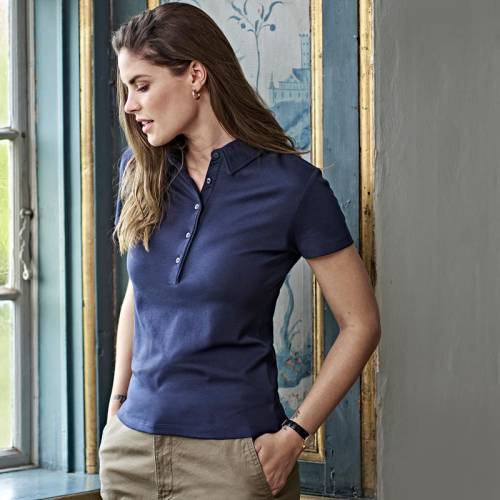 TJ1441 | Polo donna pima cotton