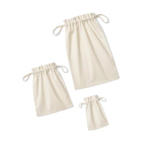 W118 | Sacchetto con coulisse organic cotton
